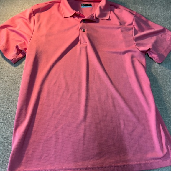 PGA Tour Other - PGA Tour Men’s Pink Short-Sleeve Polo